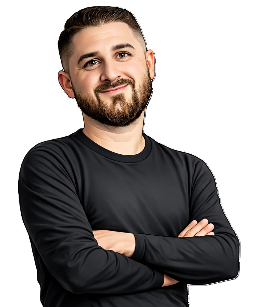 Sky Woodward caricature